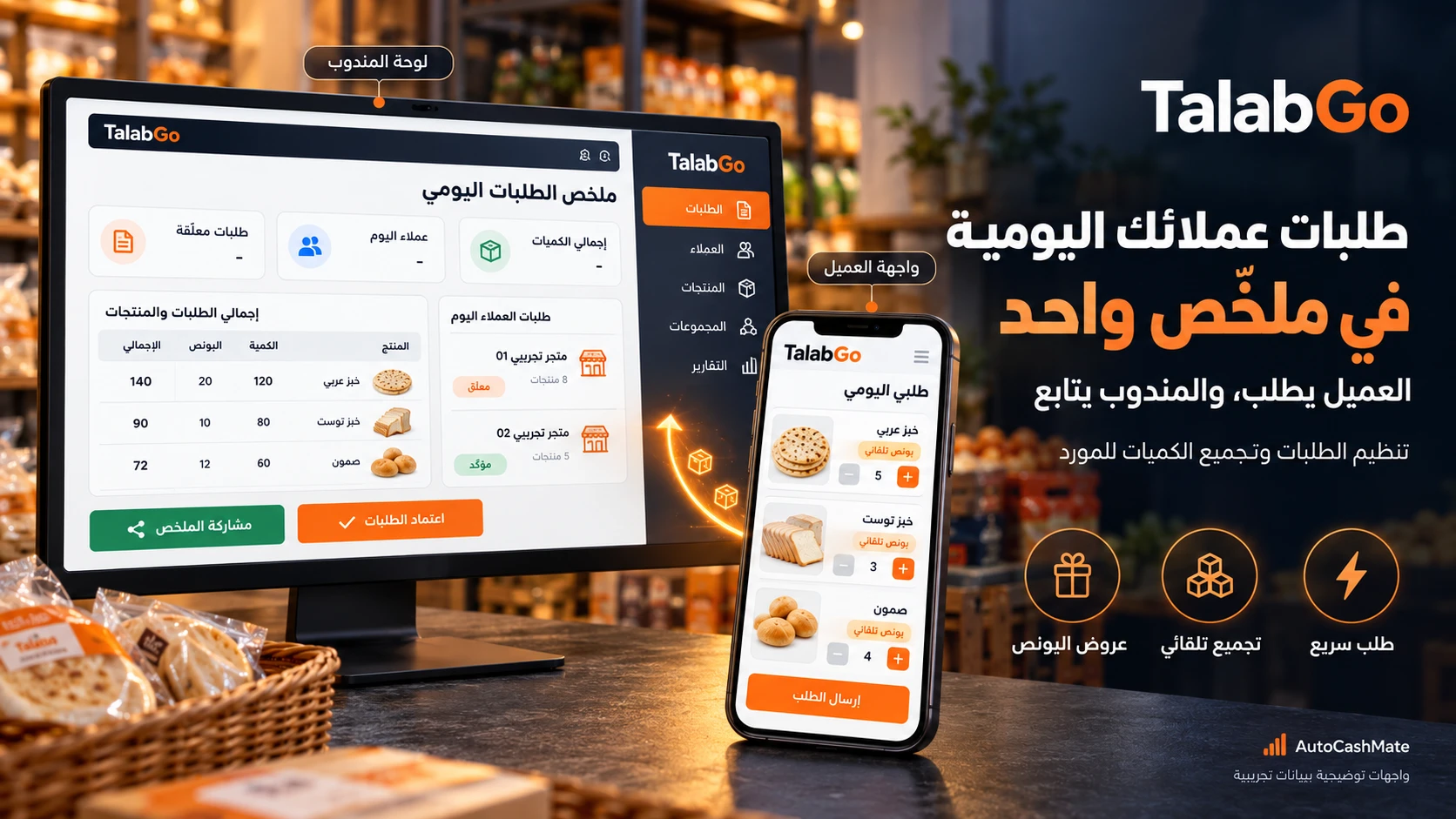 TalabGo daily orders app